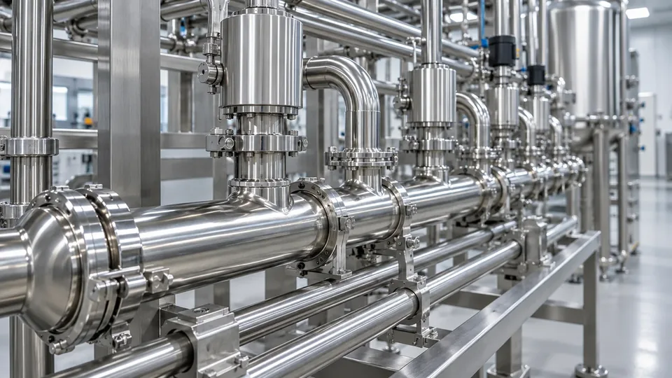 AI-generated illustration of 03 / process & facility engineering